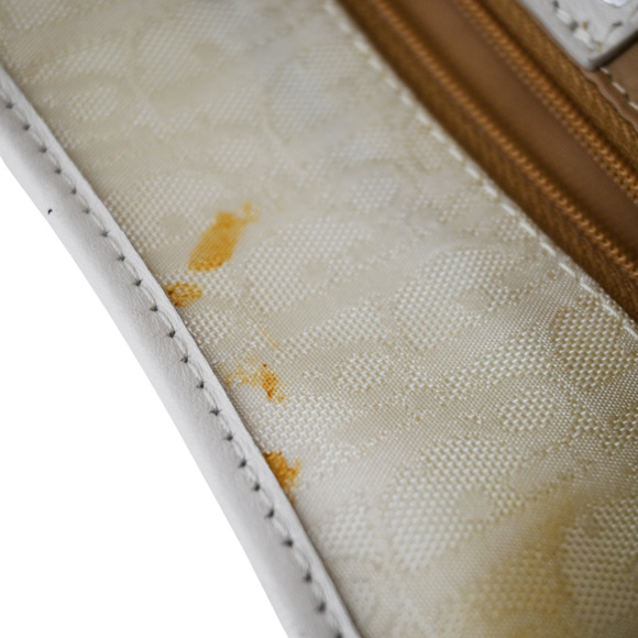 Dior Off-White Monogram Nylon Lovely Shoulder Bag - Picture 12 of 16